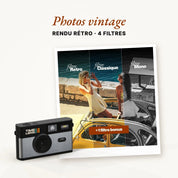 Timelens Digital Camera- Pop Edition 80s Silver