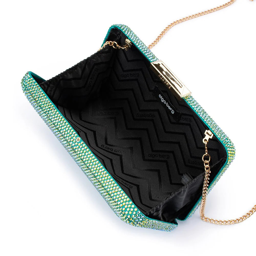 Edith Iridescent Clutch