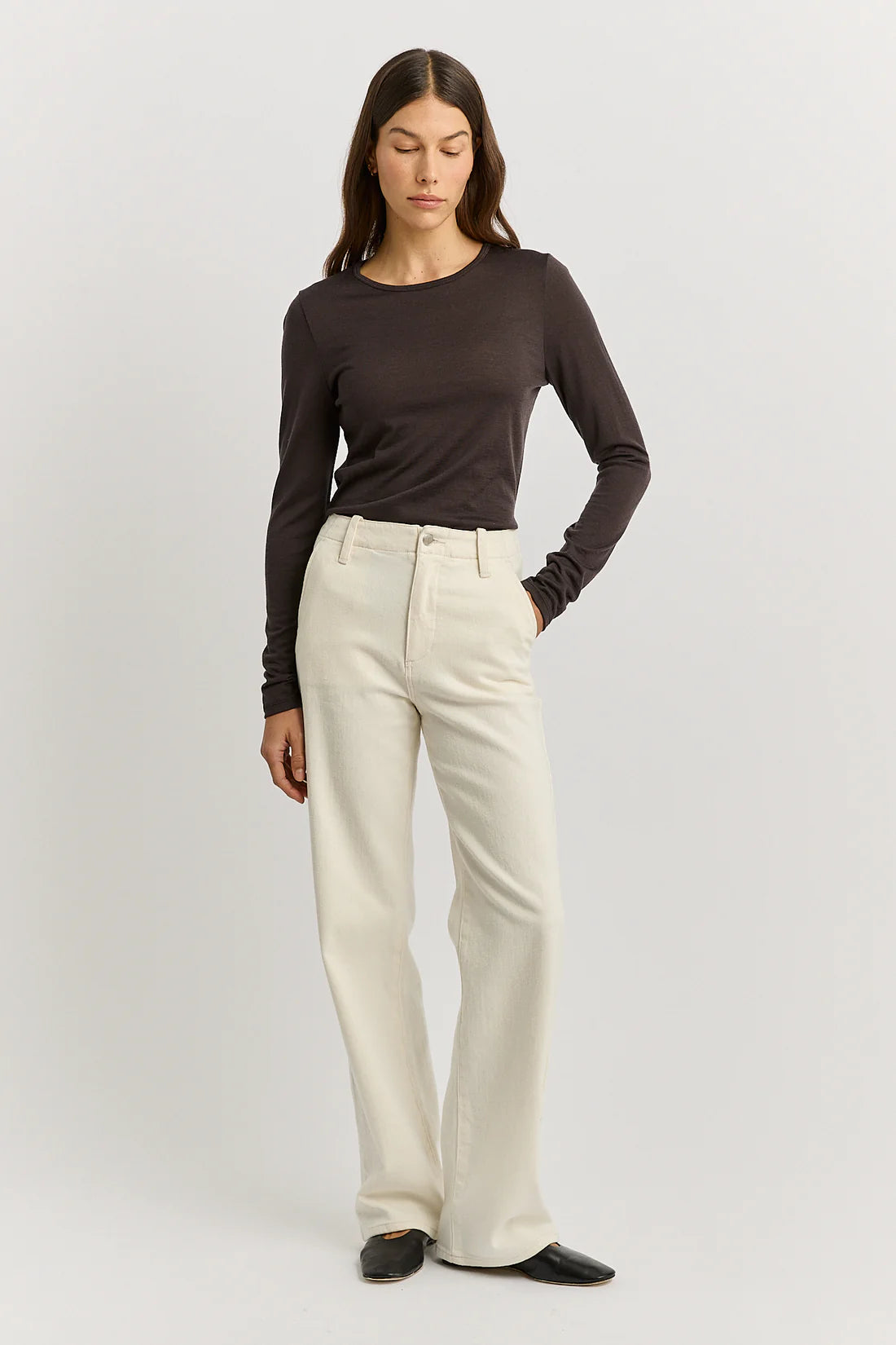 Crew Merino Tee - Date - Presence Hamilton