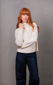 Links Pullover - Ivory - Presence Hamilton