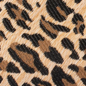 Geena Straw Clutch Bag -Leopard