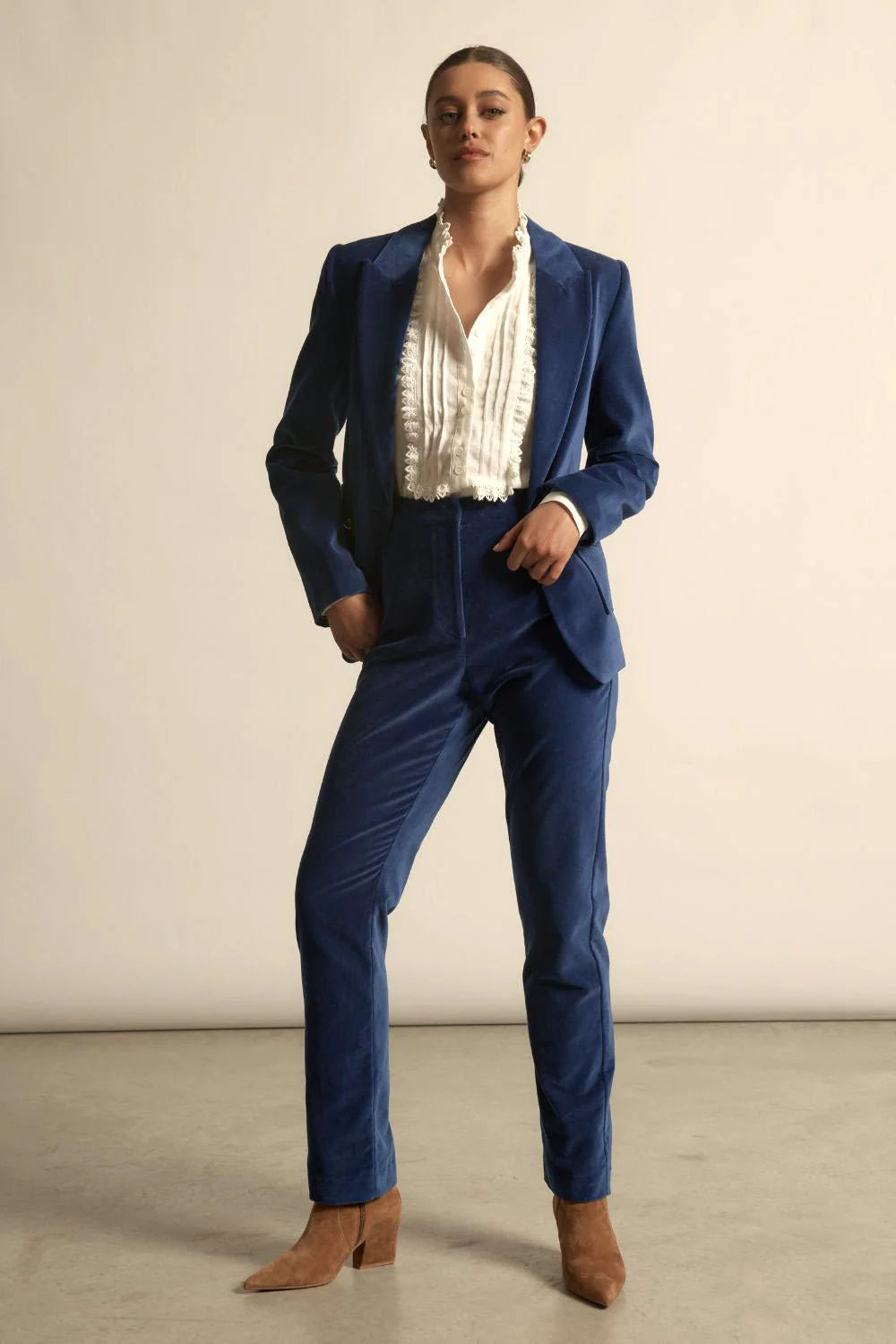 Glace Jacket-Sapphire