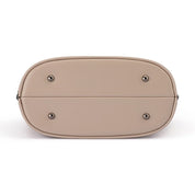 Grace Embellished Frame Bag - Natural