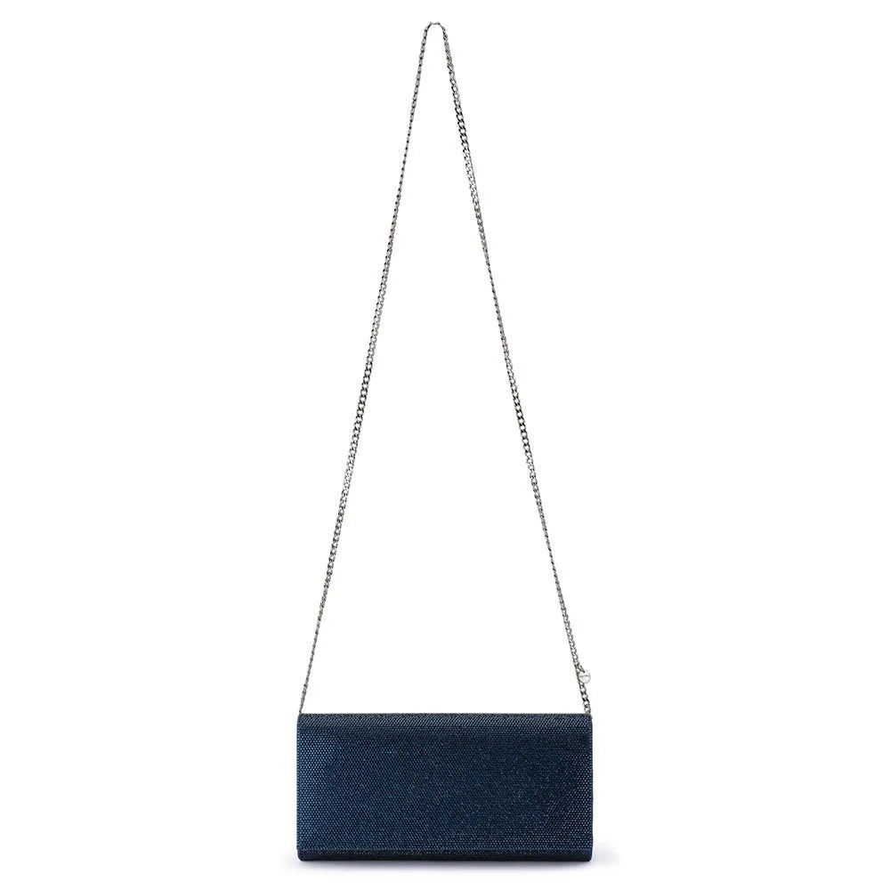 Grace Envelope Clutch-Navy