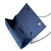 Grace Envelope Clutch-Navy