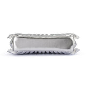 Hollie Pleated Clutch - Silver - Presence Hamilton