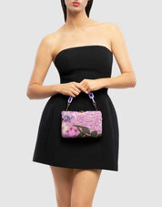 Greta Floral Clutch-Lilac - Presence Hamilton