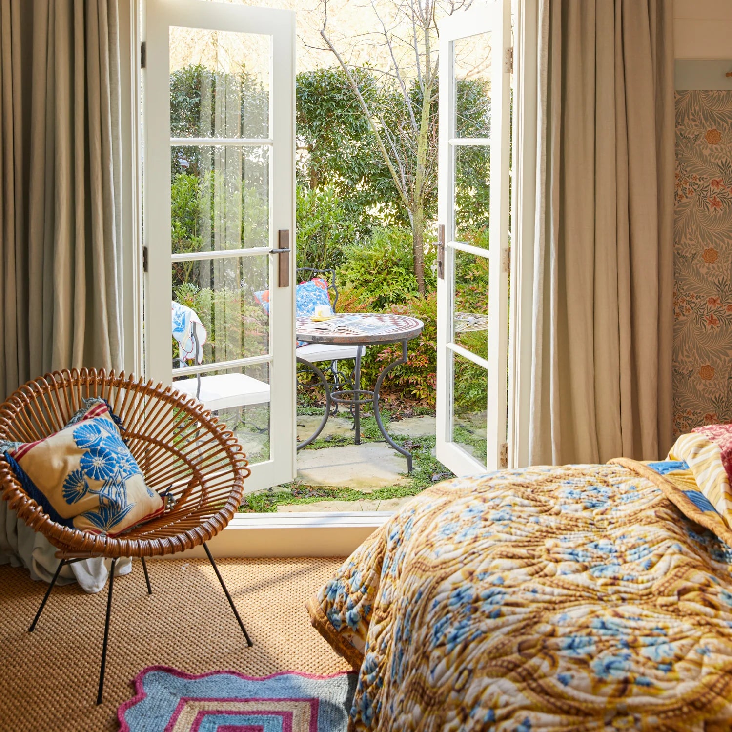 Emilia Embroidered Cushion