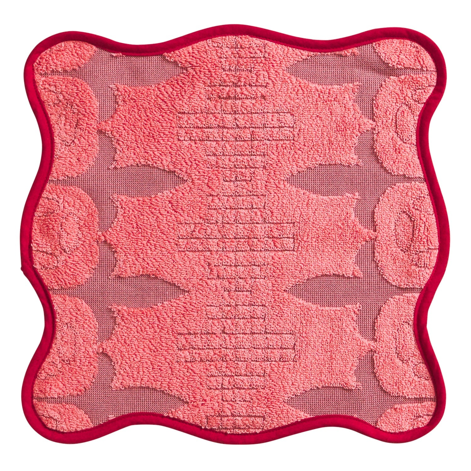 Esme Face Washer - Hibiscus - Presence Hamilton