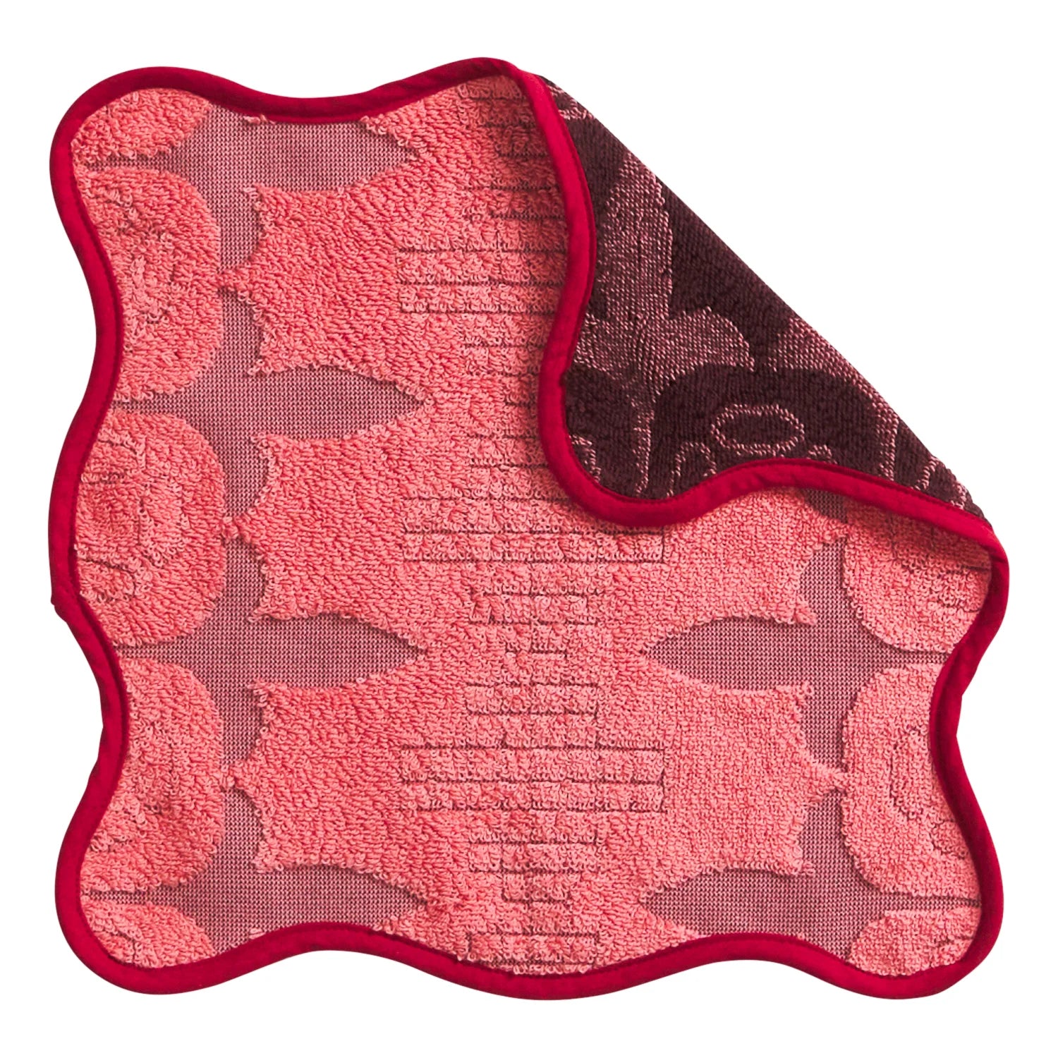 Esme Face Washer - Hibiscus - Presence Hamilton