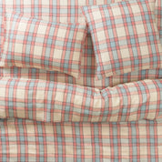 Isla Linen Sheets-Cerulean Flat Sheet