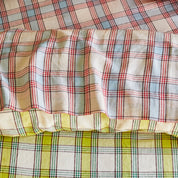Isla Linen Sheets-Cerulean Flat Sheet