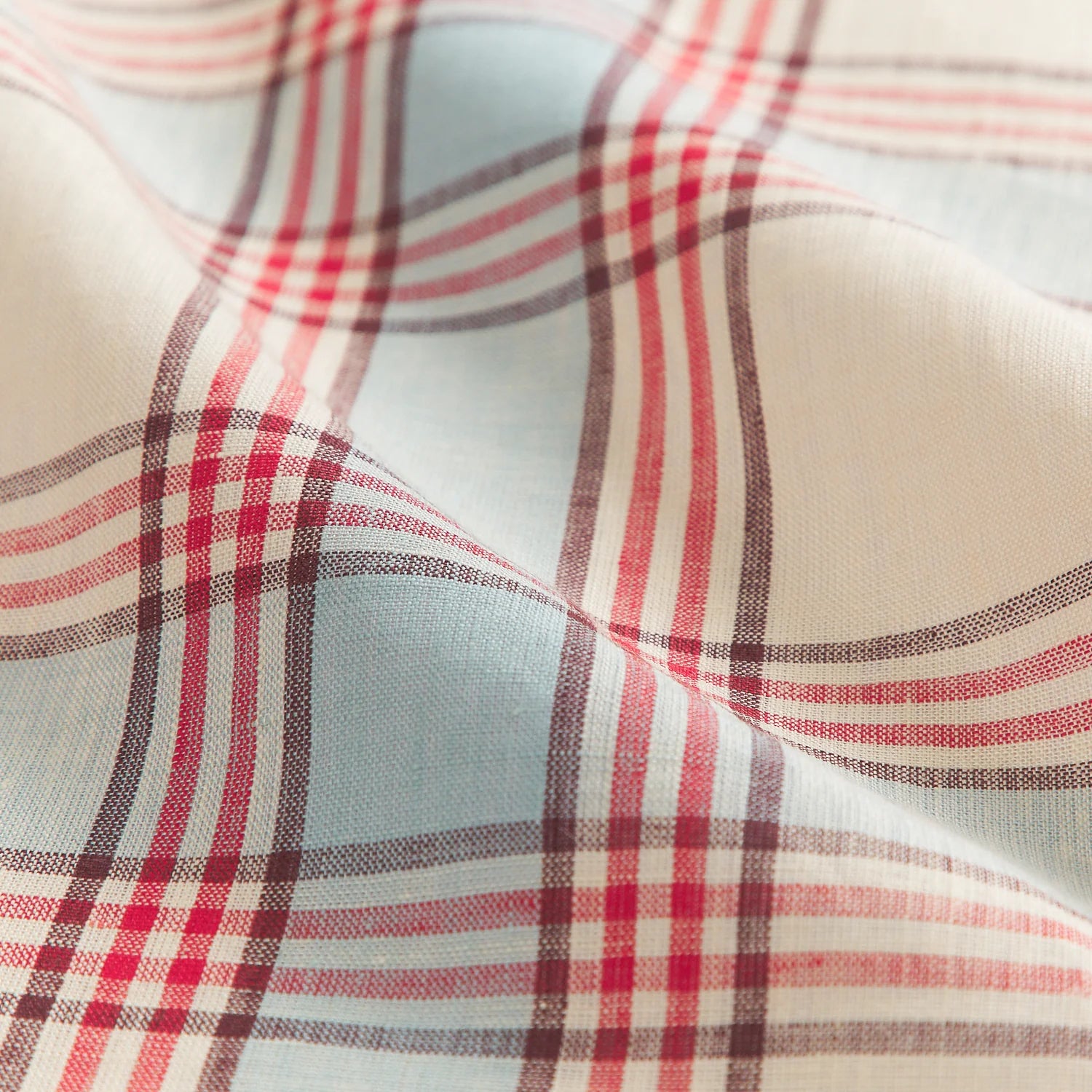Isla Linen Sheets-Cerulean Flat Sheet