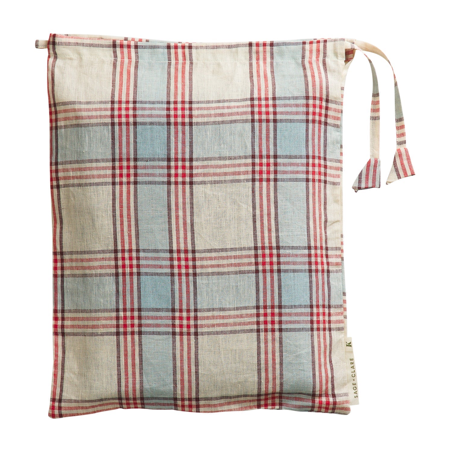 Isla Linen Pillowcase Set-Cerulean