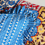 Esme Cotton Pillowcase Set - Azure