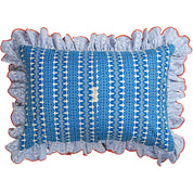 Esme Cotton Pillowcase Set - Azure