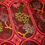 Naia Linen Quilt Cover - Garnet