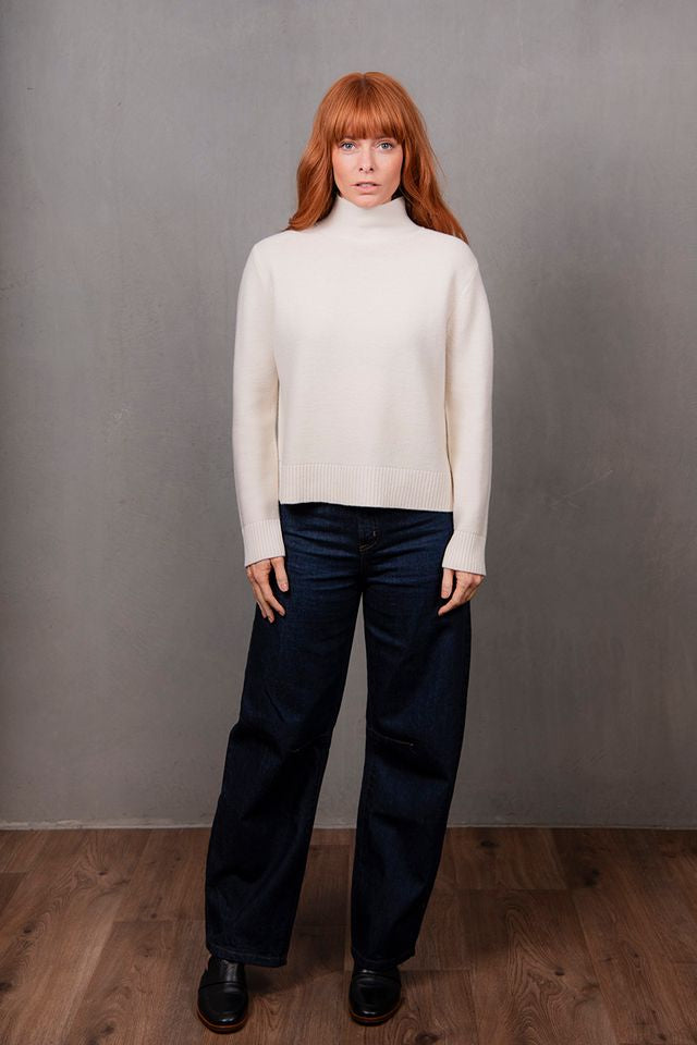 Links Pullover - Ivory - Presence Hamilton