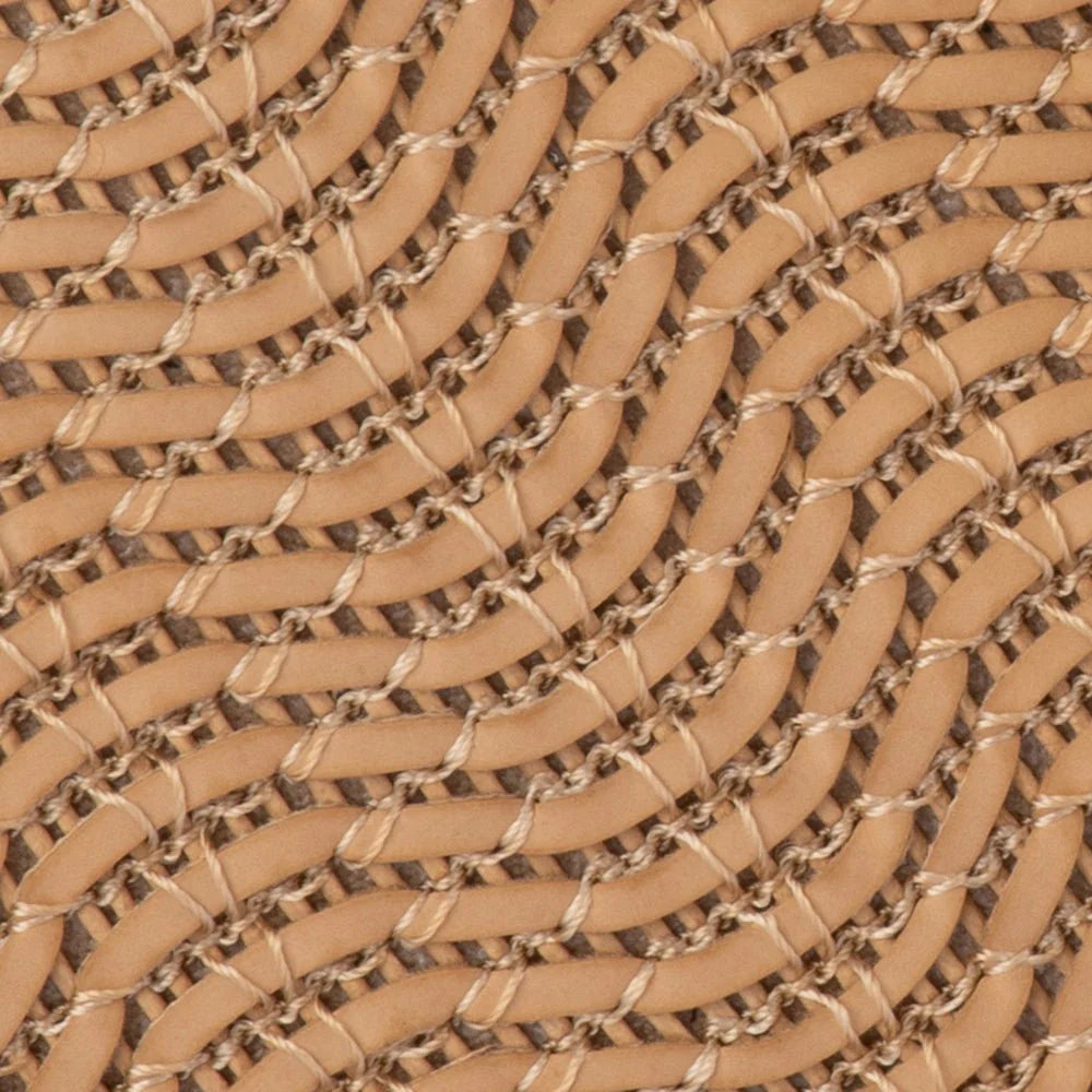 Lindy Woven Clutch-Natural - Presence Hamilton