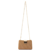 Lindy Woven Clutch-Natural - Presence Hamilton