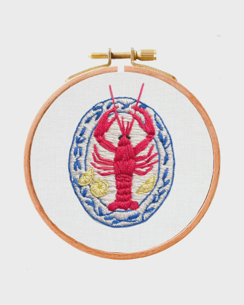 Stitched Up Kits - Lobster Plate - Presence Hamilton