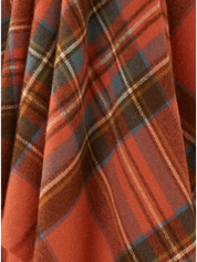 Bronte Tartan Throw- Antique Royal Stewart
