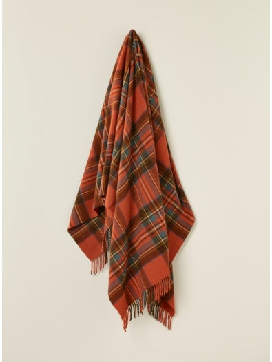 Bronte Tartan Throw- Antique Royal Stewart