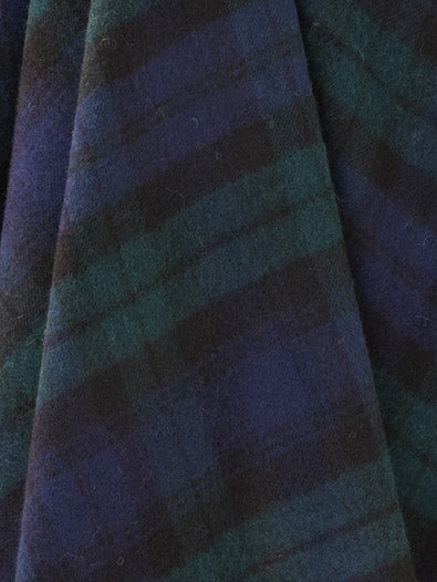 Bronte Tartan Throw- Black Watch