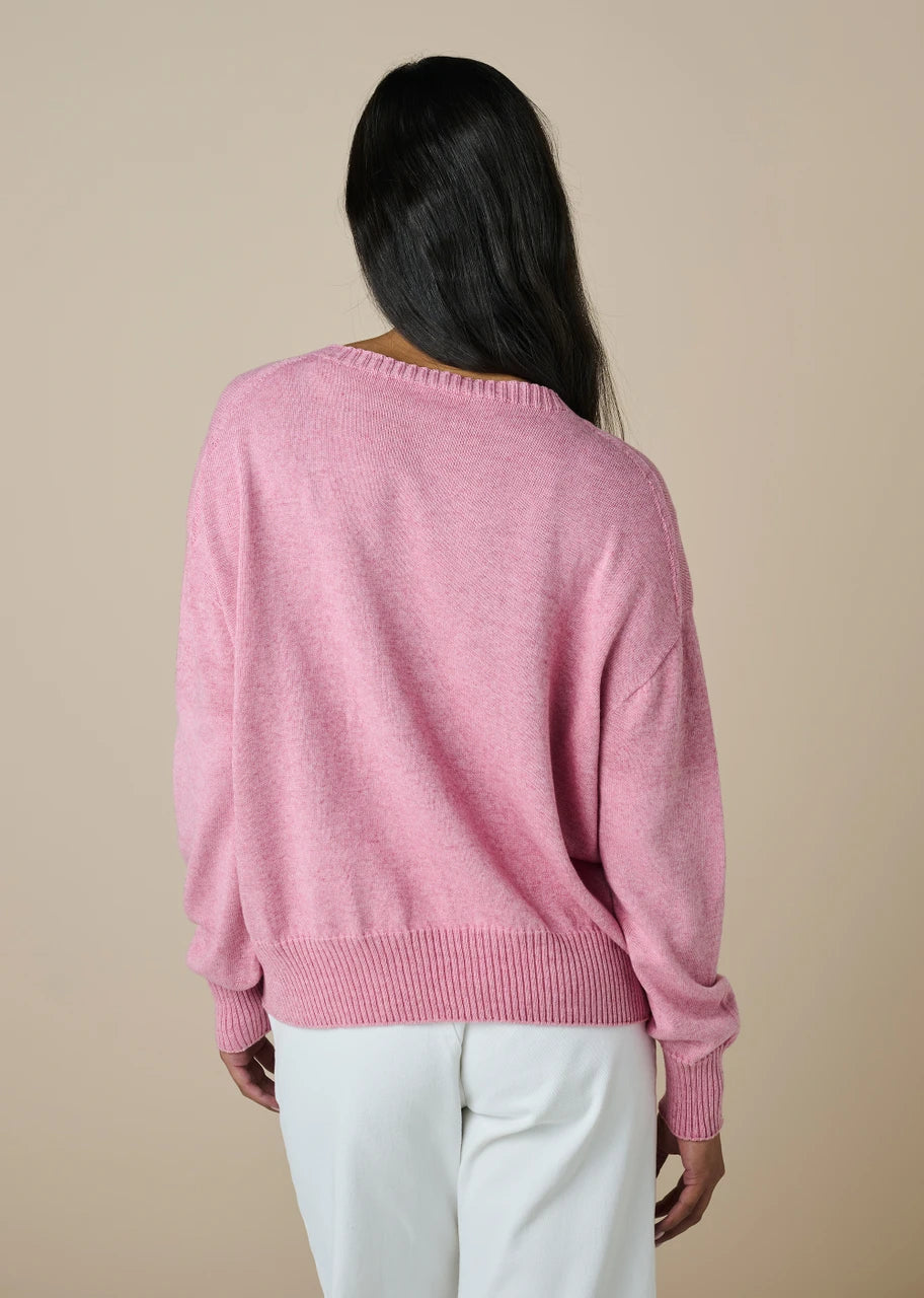 Matilda Boxy Jumper - Blossom
