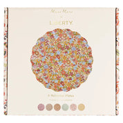 Reusable Large Plates - Liberty Rustic Hues - set of 6