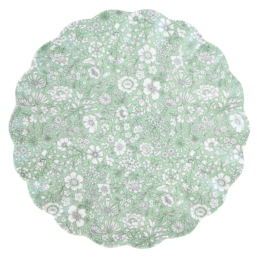 Reusable Large Plates - Liberty Rustic Hues - set of 6