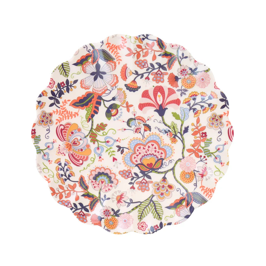 Reusable Small Plates - Liberty Rustic Hues- set of 6