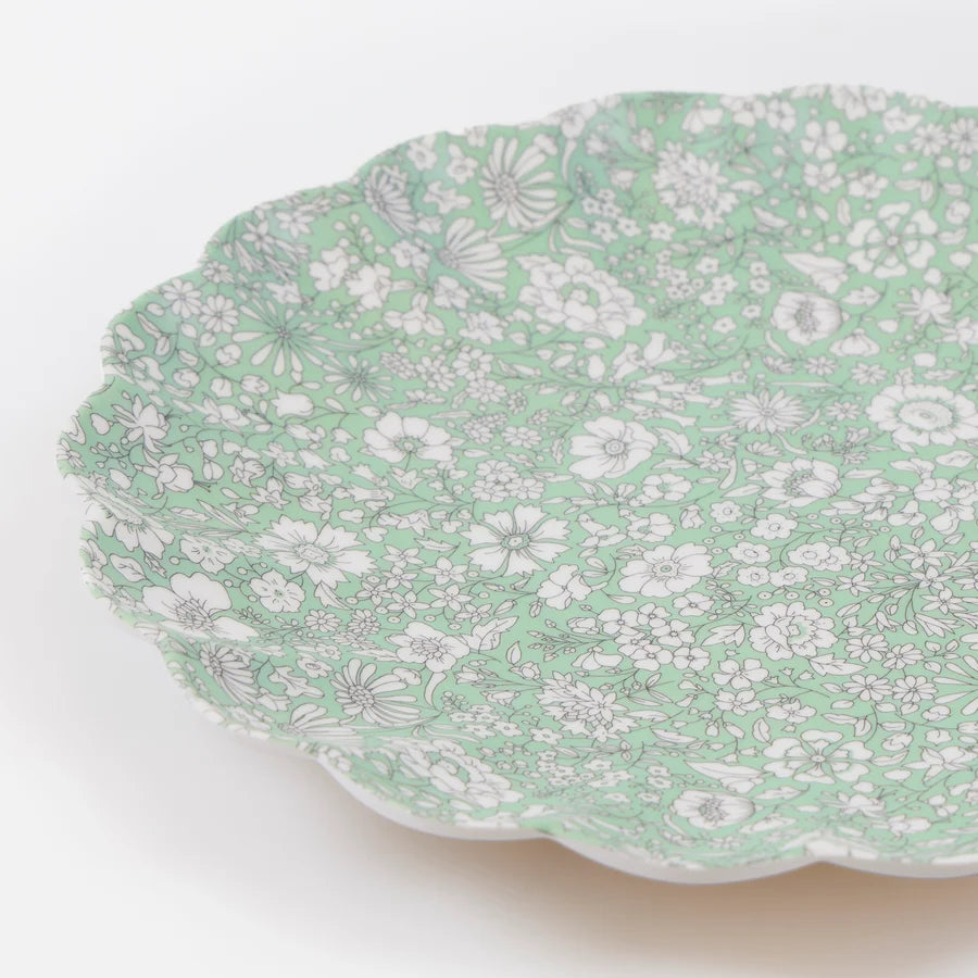 Reusable Large Plates - Liberty Rustic Hues - set of 6