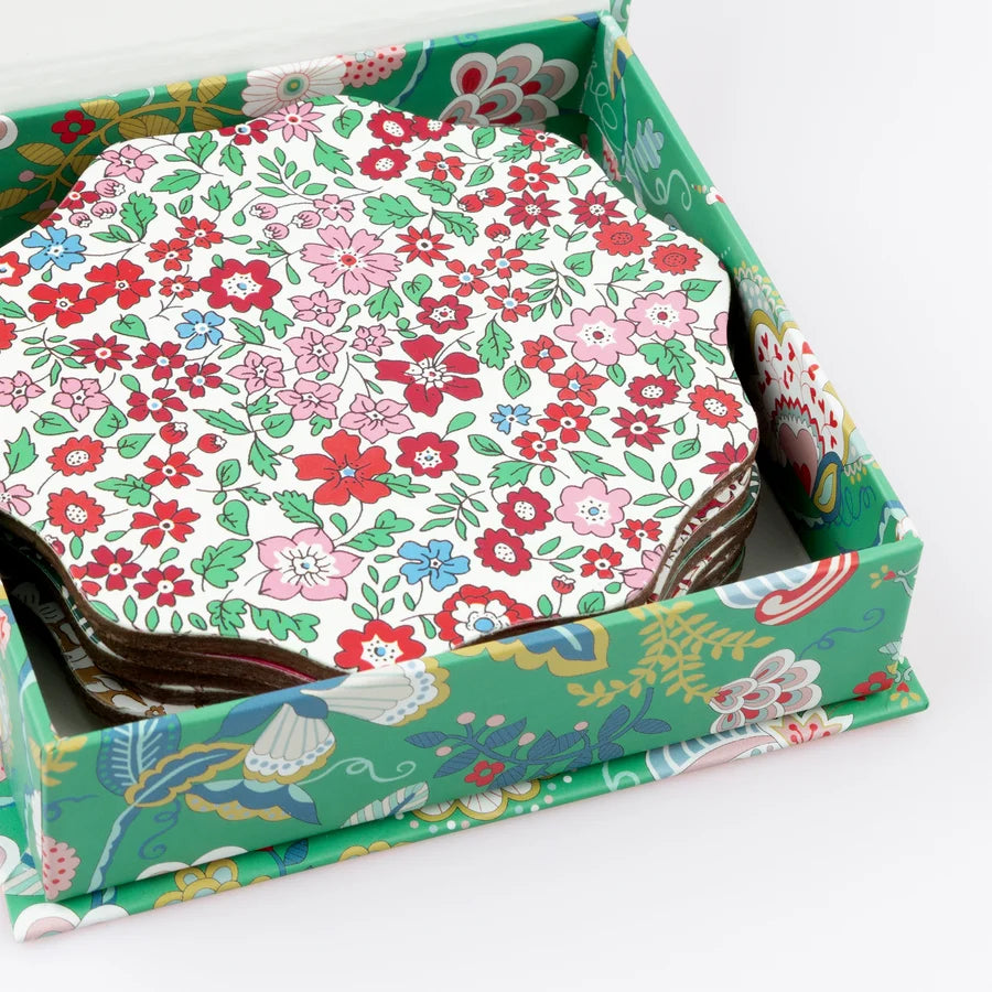 Liberty Coasters- Winter - Set of 6 assorted