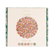Reusable Small Plates - Liberty Red & Green- set of 6