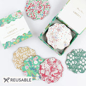 Liberty Coasters- Winter - Set of 6 assorted