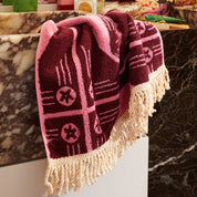 Gigi Hand Towel - Cosmo Pink - Presence Hamilton