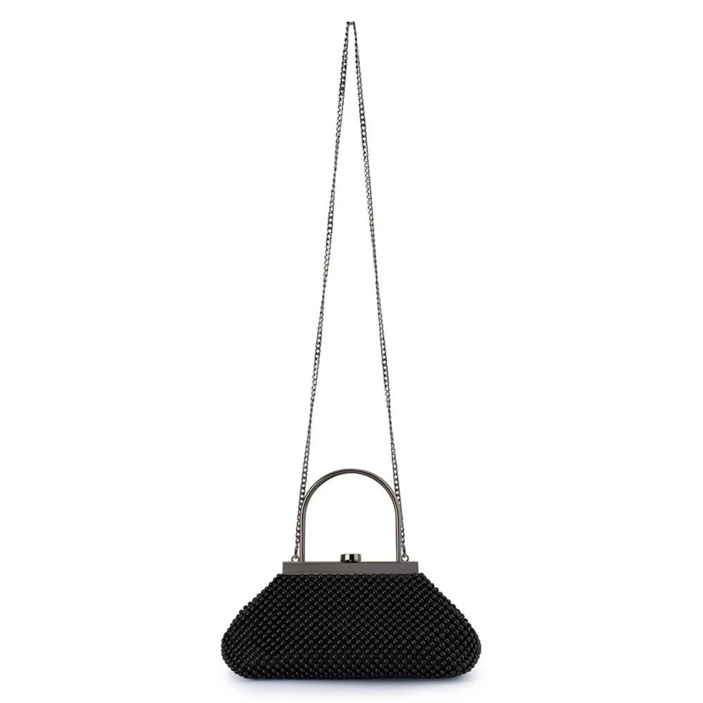 Mimi Ball Mesh Frame Bag - Presence Hamilton