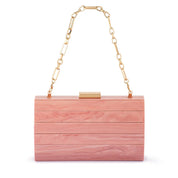 Odette Acrylic Clutch - Pink