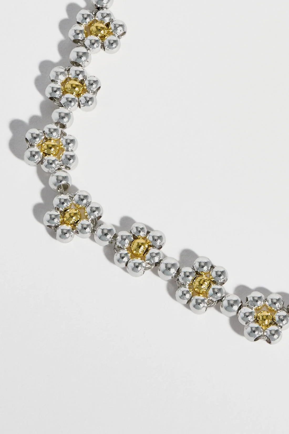 Daisy Chain Amelia Bracelet- Silver Plated - Presence Hamilton