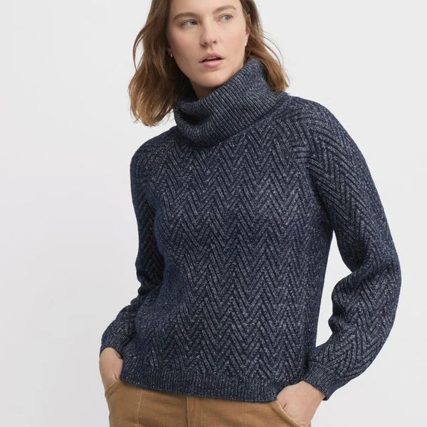 Hudson Knit - Navy - Presence Hamilton