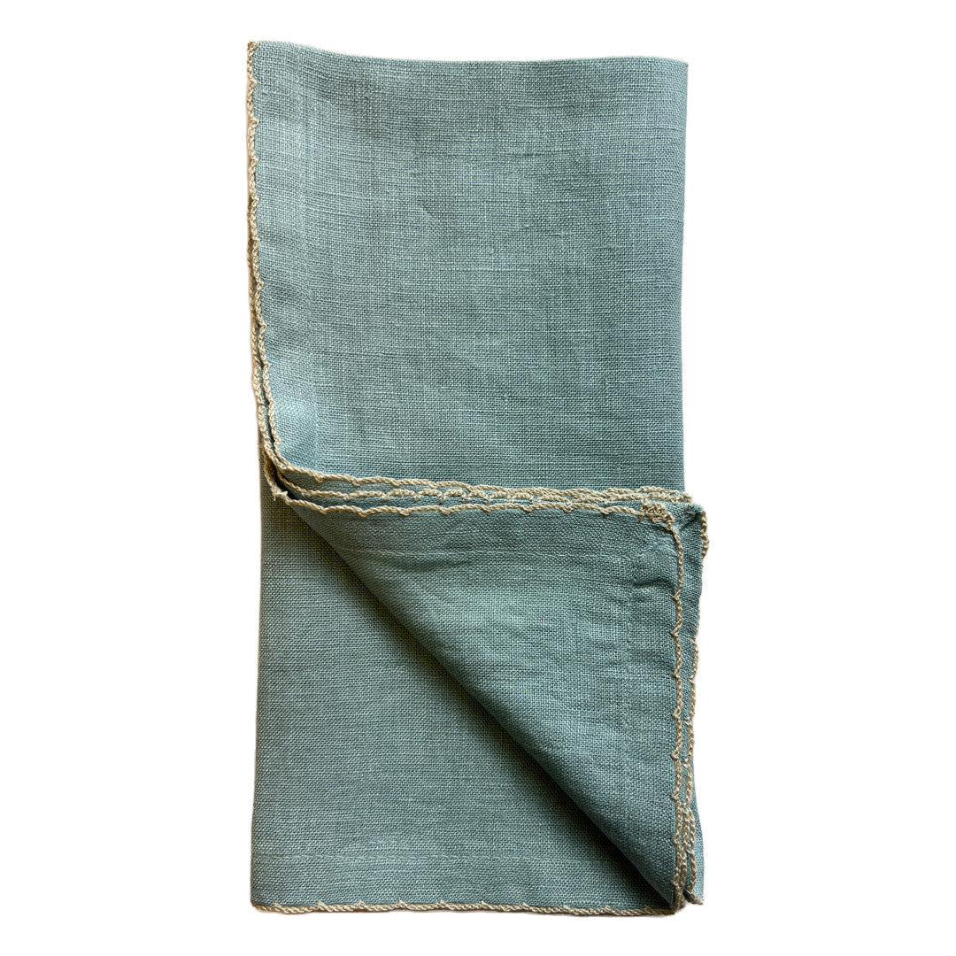 Patina Scalloped Napkin Set/4 - Presence Hamilton