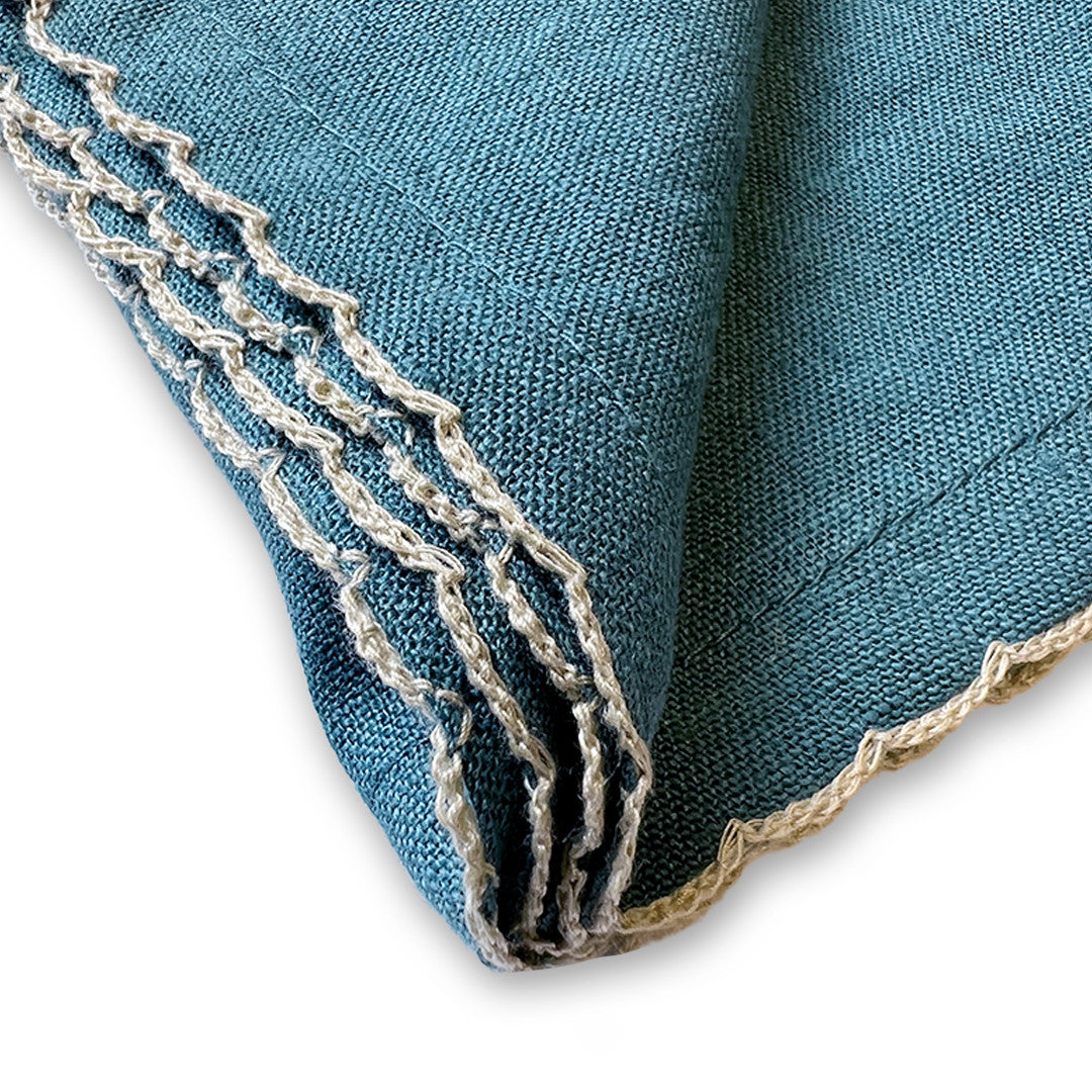 Patina Scalloped Napkin Set/4 - Presence Hamilton