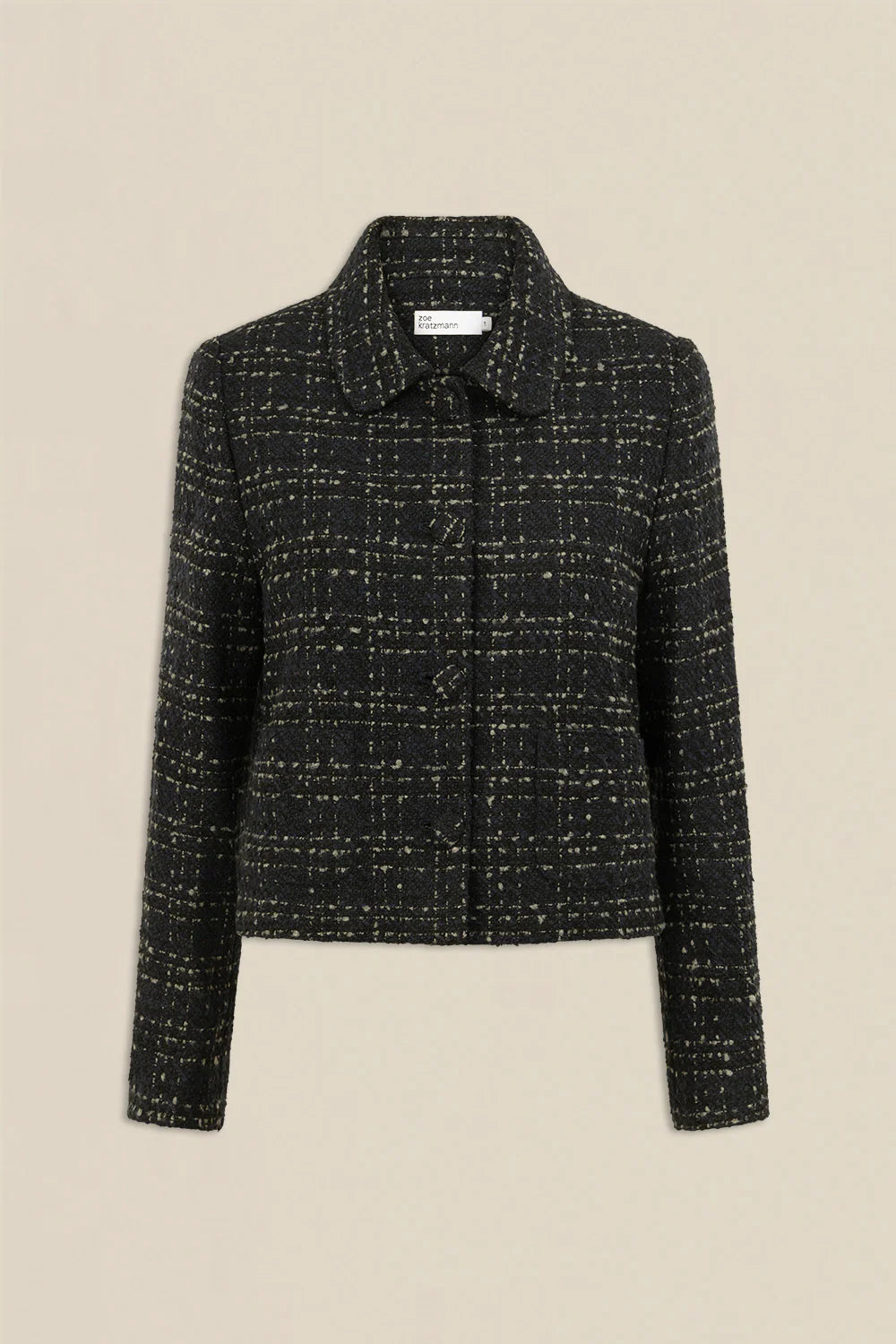 Plume Jacket- Midnight Check