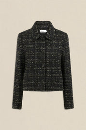 Plume Jacket- Midnight Check