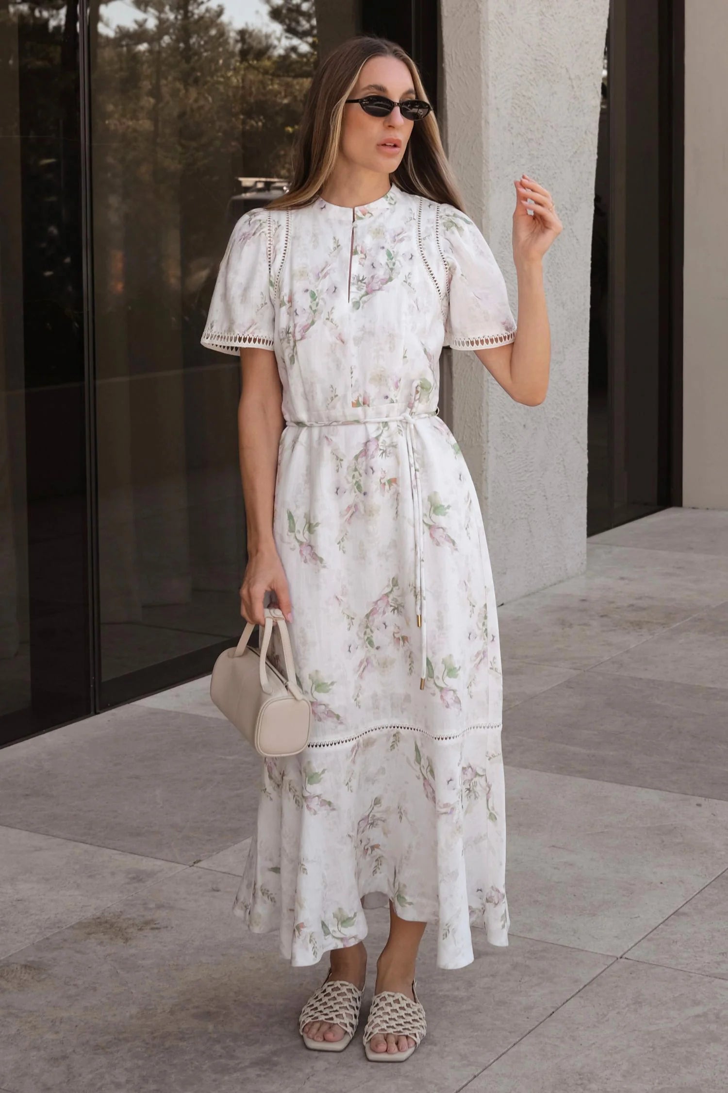 Poem Dress - Painterly Bloom - Presence Hamilton
