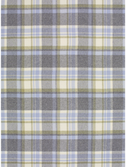 Bronte Portree Throw- Grey & Duck Egg