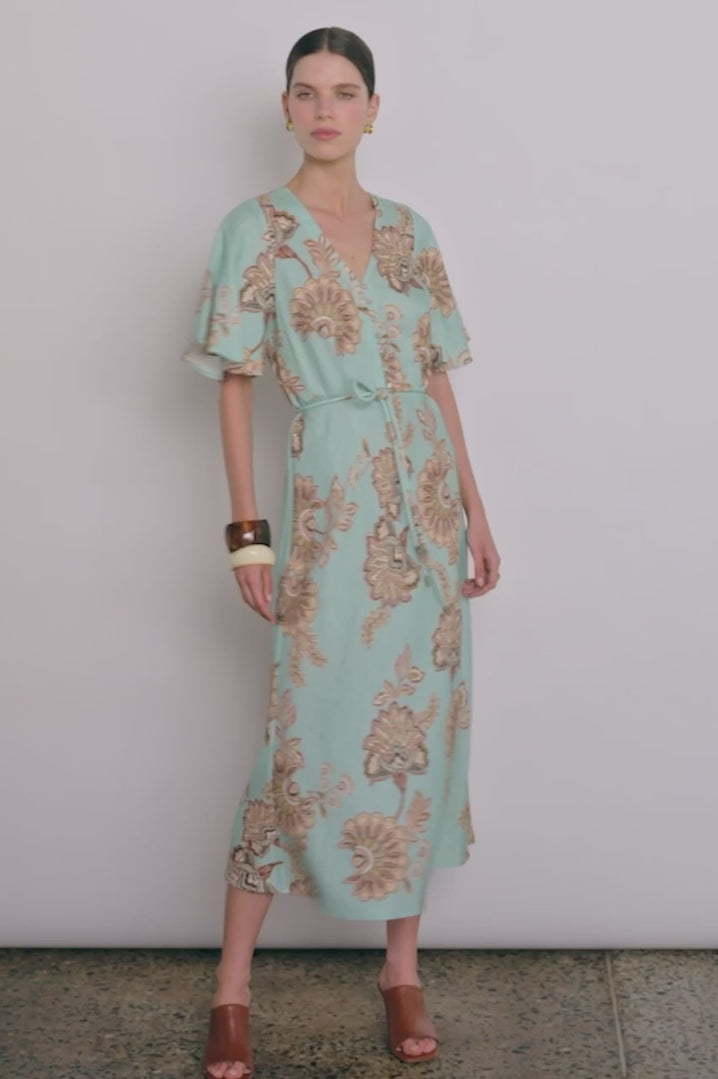 Premier Dress - Mint Kgari