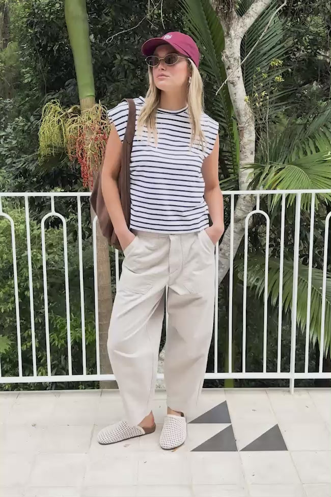 Extended Shoulder Tee