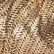 Rita Woven Clutch-  Bronze